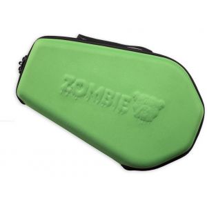 Bulldog Cases Molded Green Nylon Coffin Shaped Pistol Case, 14 x 9"